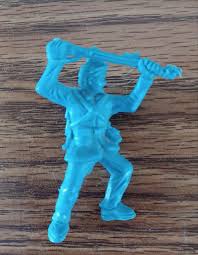 Five Civil War Toy Soldiers - Blue Plastic -Lido Toy Co.? | eBay