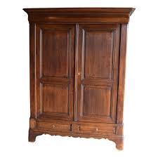 Louis Philippe Oak Cupboard | Chairish