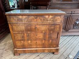 Louis Philippe Chest of Drawers in Walnut for sale at Pamono