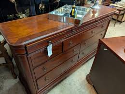 Dark Brown 3 Drawer Nightstand As-Is – Dejavu Consignment Furniture