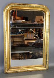 At Auction: French Louis Philippe gold leaf mirror