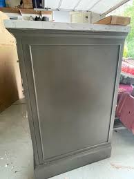 Thompson 60" Single Square Sink Bathroom Vanity Set | Marble Crack | Silver Gray | eBay