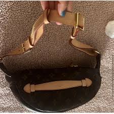 Bum bag / sac ceinture leather handbag Louis Vuitton Brown in Leather - 47744155