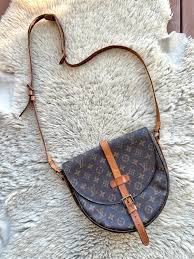 Vintage Authentic Louis Vuitton Chantilly Crossbody Bag/ Preloved 1989 Made in France Leather Bag/8902 VI Brown Monogram LV Bag/gm Size - Etsy
