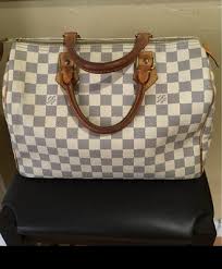 100% AUTHENTIC LOUIS VUITTON DAMIER AZUR CANVAS SPEEDY 30 ...