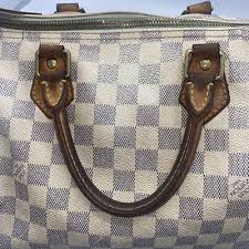 100% authentic Vintage LOUIS VUITTON Damier Azur ...