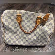 Louis Vuitton | Bags | Authentic Louis Vuitton Damier Azur ...