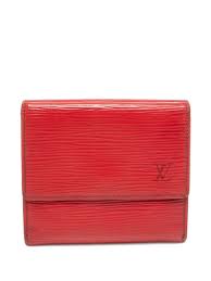 Louis Vuitton Pre-Owned Elise Leather Wallet | Red | FARFETCH