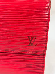 Louis Vuitton Epi Red Sarah Wallet | MyNeverFullCloset