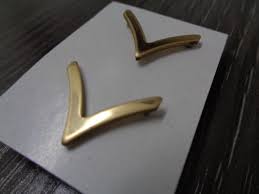 US ARMY PRIVATE E2 GOLD TONE ARMY MILITARY RANK PINS SET OF ...