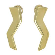 Vintage Paloma Picasso Tiffany & Co. 18k Gold Lightning Bolt ...