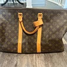 Louis Vuitton | Bags | Louis Vuitton Brown Keepall Duffel ...