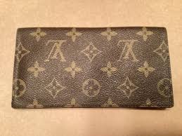VINTAGE LOUIS VUITTON MALLETIER SIGNATURE CHECK BOOK COVER /BILL FOLD *EXCELLENT | eBay