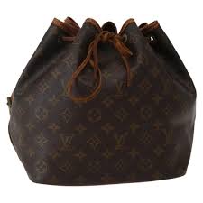LOUIS VUITTON Monogram Petit Noe Shoulder Bag M42226 LV Auth ...