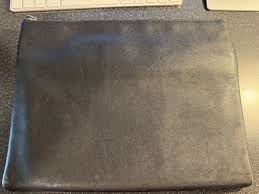 Coach Black Leather Document Organizer | eBay