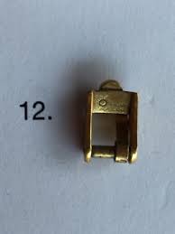 Original Vintage Omega Buckle clasp Gold Stainless Steel ...