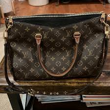 Louis Vuitton | Bags | Authentic Pallas Monogram Noir | Poshmark