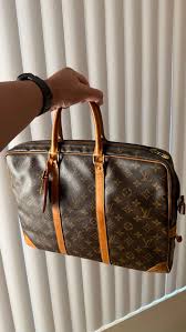 Louis vuitton Vintage Porte Documents Voyage Briefcase Monogram