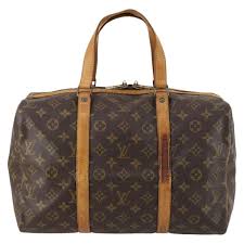 LOUIS VUITTON Monogram Sac Souple 35 Boston Bag M41626 LV ...