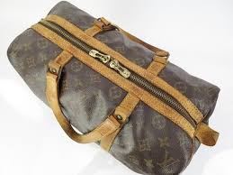 Authentic LOUIS VUITTON Sac Souple 35 Monogram Tote Duffle ...