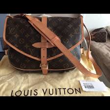 Louis Vuitton | Bags | Louis Vuitton Saumur Monogram Shoulder Bag M470 | Poshmark