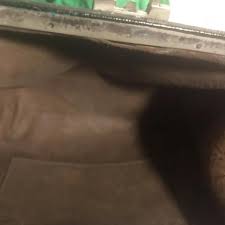 ANTIQUE VICTORIAN CHATELAINE BLACK LEATHER WAIST... | Depop