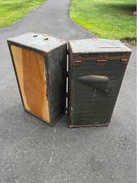 1920's Wardrobe Style Steamer Trunk - Armoires & Wardrobes - New Britain, Pennsylvania | Facebook Marketplace