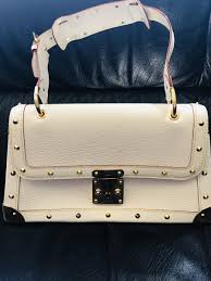 Louis Vuitton Authentic Le Talelentueux Beige Goat Skin ...