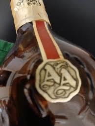 Ancient Age Kentucky Bourbon EMPTY Brown BOTTLE 1963 w/AD ...