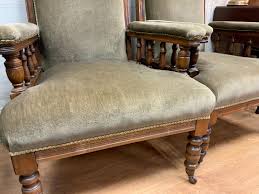 English Antique Oak Lounge Chairs, Antique Chairs, Upholstered Chairs - Etsy