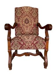 Sold at Auction: VINTAGE EUROPEAN WOOD CARVED ARM CHAIR 45.5"