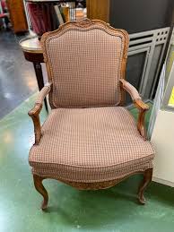 Louis XVI Style Petit Point Armchair — Southside Antiques
