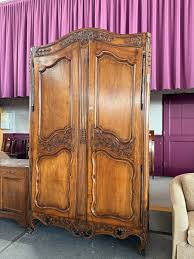 Louis XVI Style Carved Walnut Armoire for sale at auction on ...