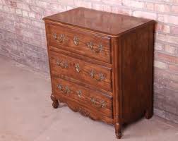 Baker Furniture French Provincial Louis XV Oak and Burl Wood Chest of Drawers or Commode - Etsy