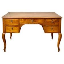 19th Century Antique Louis XV Style French Oak Desk from Pierre Deux For Sale at 1stDibs
