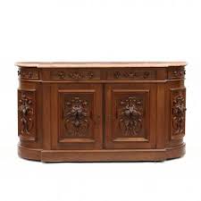 An American Renaissance Revival Carved Walnut and Marble Top Sideboard (Lot 552 - August Gallery AuctionAug 10, 2019, 9:00am)