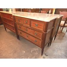 Mid 20th Century Louis XVI Mahogany Commode | Chairish