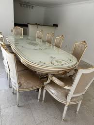 French Dining Room 8 Chairs Only Italy Italian Quality | eBay