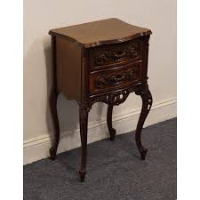 Vintage Antique Solid Mahogany Ornately Carved Louis XVI ...