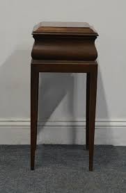 Brandt Furniture Solid Mahogany Traditional Style 15" Jewelry Box / Chest | Chairish