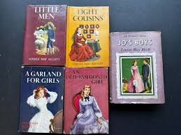 Louisa May Alcott HC/DJ 5 Book Lot Little Men, Eight Cousins ...