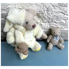 Two Vintage Miniature Teddy Bears. For Sale at Ruby Lane