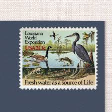 20¢ Louisiana World Exposition - Pack of 25 unused stamps ...