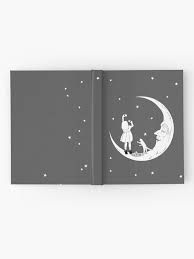 Sweet Dreams Vintage Moon and Stars - Little Girl and Cat ...