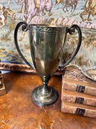 Vintage metal trophy cup | Mercari