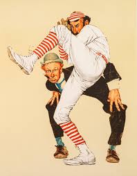 Norman Rockwell Wind Up Signed Lithograph in Colors on Paper A/P 1978 For Sale at 1stDibs