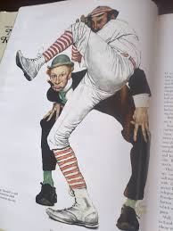 Vintage 1970s Saturday Evening Post Norman Rockwell Oversized Coffee Table Book | Chairish