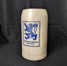 Vintage Lowenbrau Munich Oktoberfest Stein 1L - Etsy Israel