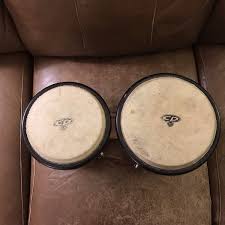 LP CP Large Bongos Natural Wood - Used in Good Condition | eBay