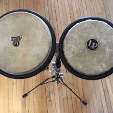 LP Aspire Bongos w/Stand | Reverb